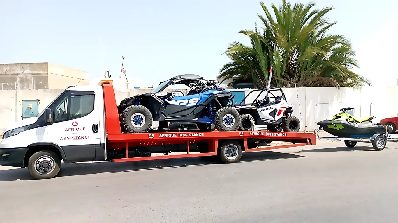 Transport de véhicules de sport haut de gamme